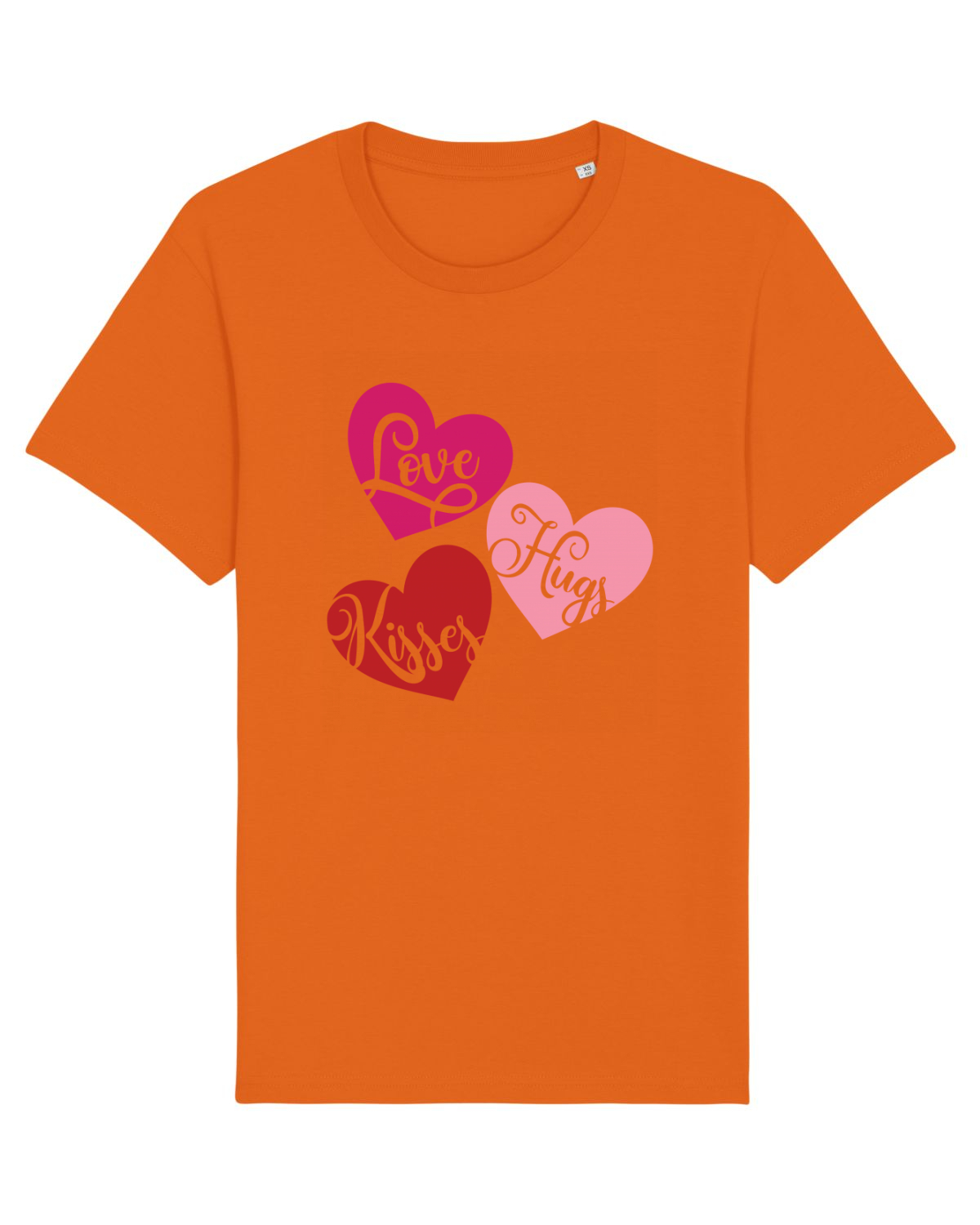 Tricou mânecă scurtă Unisex Rocker Bright Orange