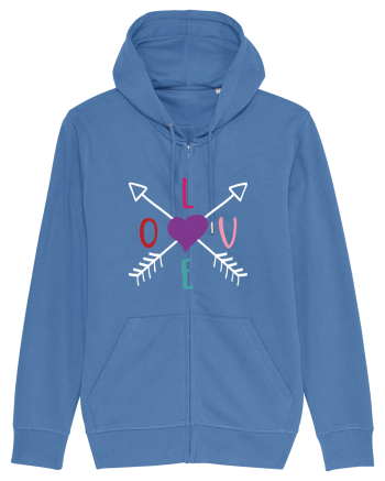 LOVE with Arrows Bright Blue