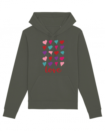 Love with Hearts Khaki