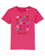 Love with Hearts Tricou mânecă scurtă  Copii Mini Creator