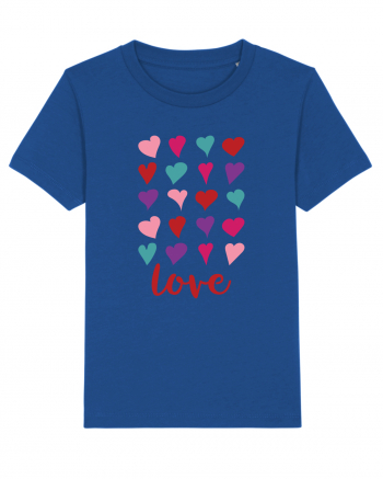 Love with Hearts Majorelle Blue