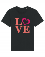 Love Tricou mânecă scurtă Unisex Rocker