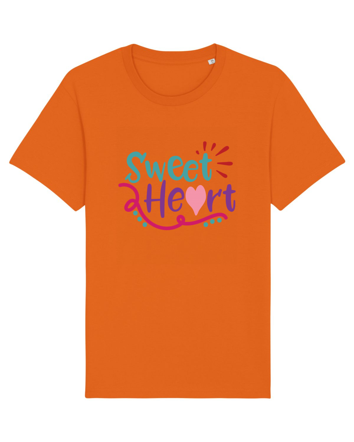 Tricou mânecă scurtă Unisex Rocker Bright Orange