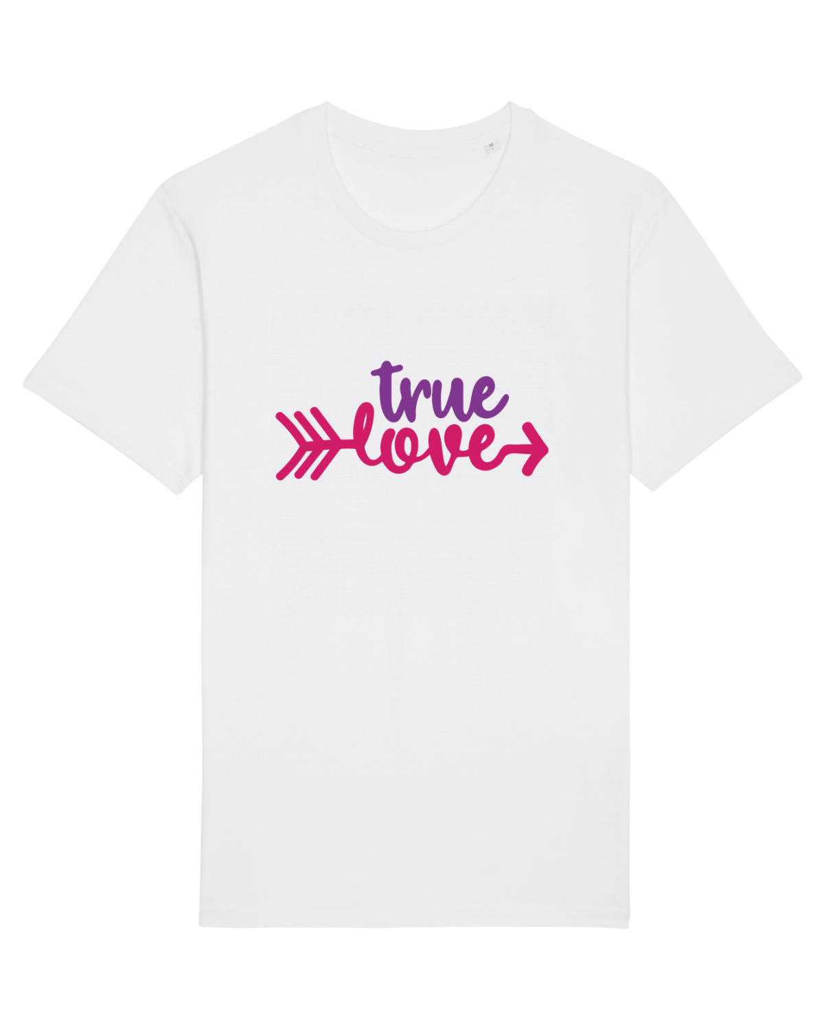 Tricou mânecă scurtă Unisex Rocker White