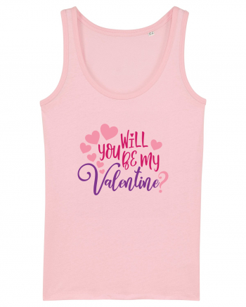 Will you be my Valentine Cotton Pink