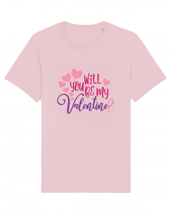 Will you be my Valentine Cotton Pink