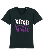 XOXO Yall Tricou mânecă scurtă guler V Bărbat Presenter