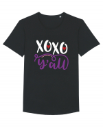 XOXO Yall Tricou mânecă scurtă guler larg Bărbat Skater