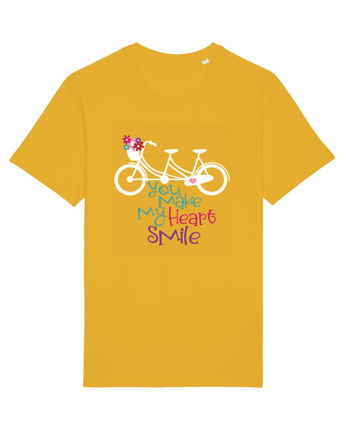 Tricou mânecă scurtă Unisex Rocker Spectra Yellow