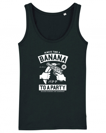 Banana Party White Black