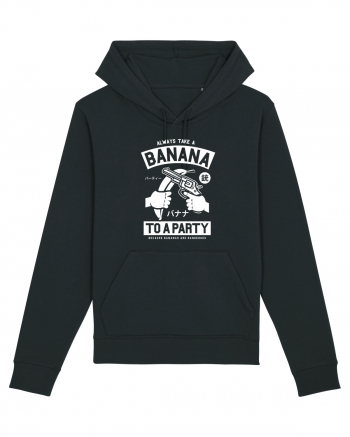 Banana Party White Black