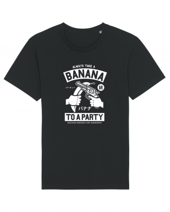 Banana Party White Black