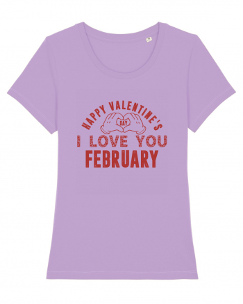 Happy Valentine's Classic Retro Lavender Dawn