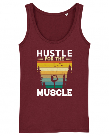 Hustle For The Muscle Gymnastics Burgundy