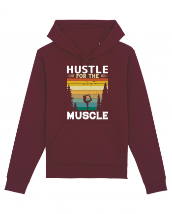 Hustle For The Muscle Gymnastics Burgundy