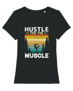 Hustle For The Muscle Gymnastics Tricou mânecă scurtă guler larg fitted Damă Expresser