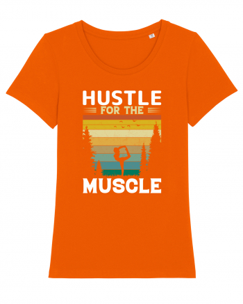 Hustle For The Muscle Gymnastics Bright Orange