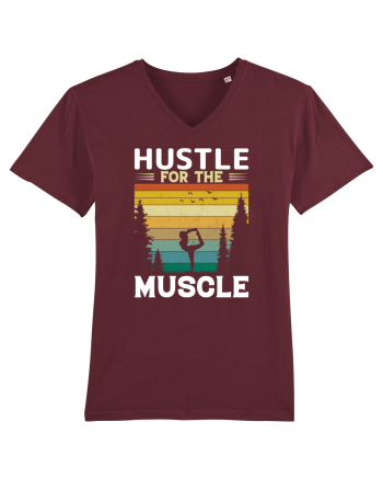 Hustle For The Muscle Gymnastics Burgundy