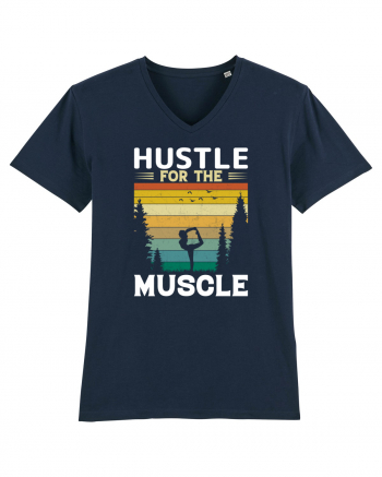Hustle For The Muscle Gymnastics French Navy
