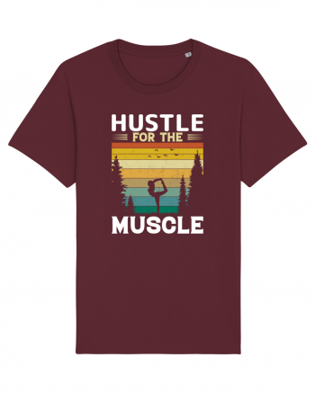 Hustle For The Muscle Gymnastics Burgundy