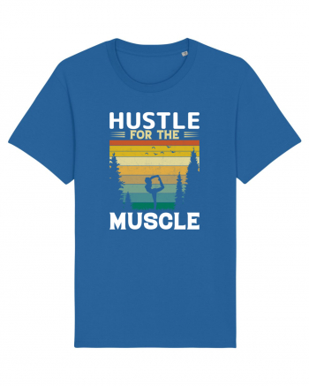 Hustle For The Muscle Gymnastics Royal Blue