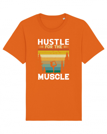 Hustle For The Muscle Gymnastics Bright Orange