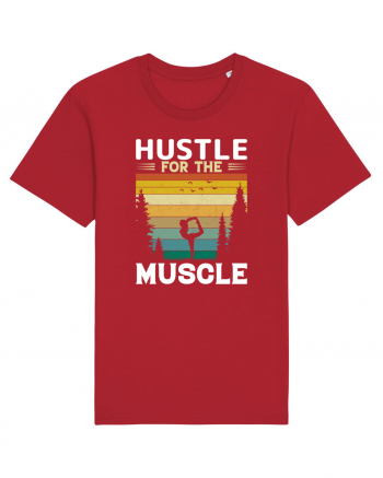 Hustle For The Muscle Gymnastics Red