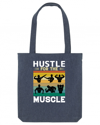 Hustle For The Muscle Bodybuilding Midnight Blue