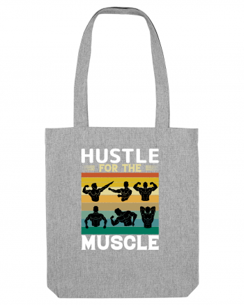 Hustle For The Muscle Bodybuilding Heather Grey