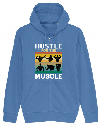 Hustle For The Muscle Bodybuilding Bright Blue