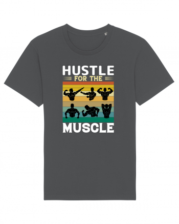 Hustle For The Muscle Bodybuilding Anthracite