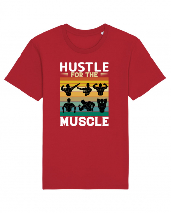 Hustle For The Muscle Bodybuilding Red