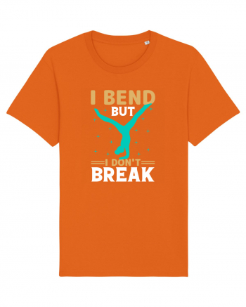 I Bend But I Don't Break Bright Orange