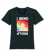 I Bend Don't Break Yoga Tricou mânecă scurtă guler V Bărbat Presenter