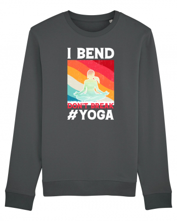 I Bend Don't Break Yoga Anthracite