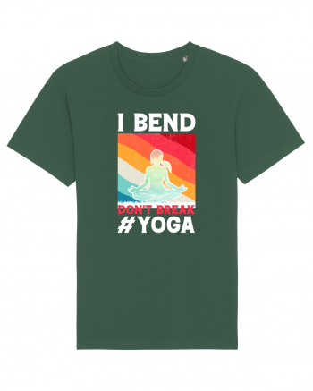 I Bend Don't Break Yoga Bottle Green