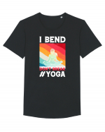 I Bend Don't Break Yoga Tricou mânecă scurtă guler larg Bărbat Skater