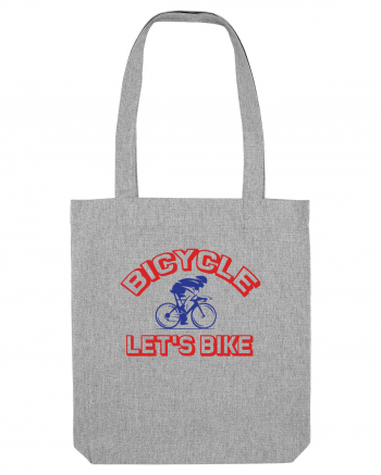 Let's Bike Heather Grey