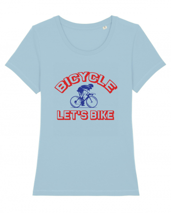 Let's Bike Sky Blue