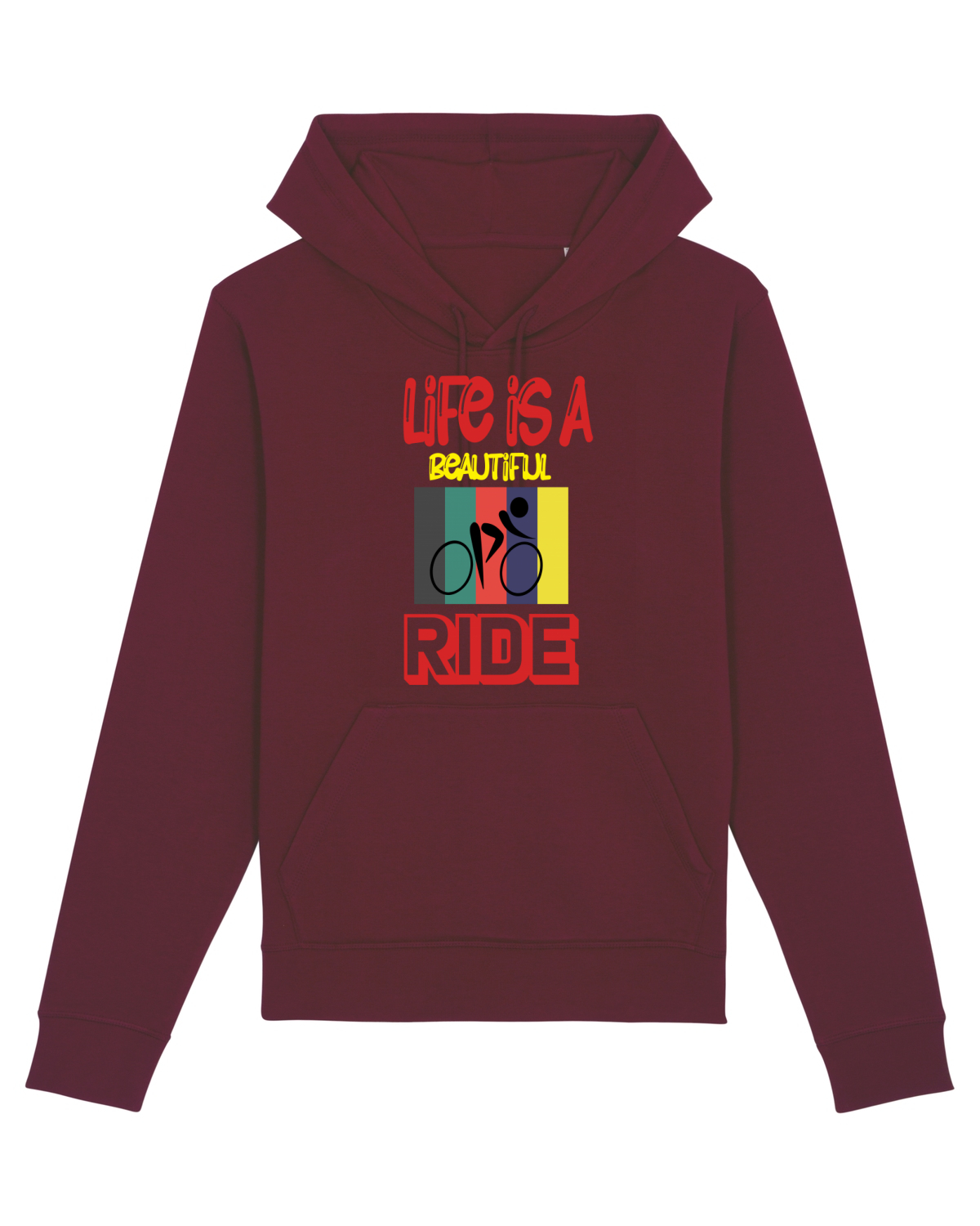 Hanorac Unisex Drummer Burgundy