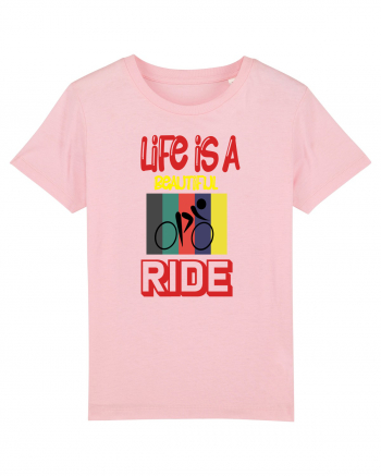 Life Is A Beautiful Ride Cotton Pink