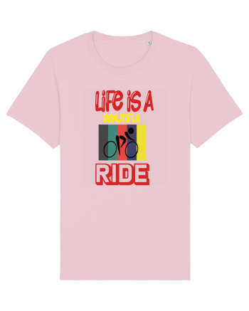 Life Is A Beautiful Ride Cotton Pink