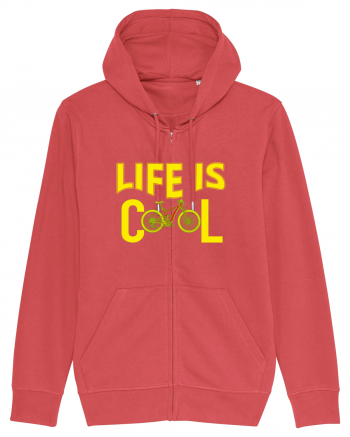 Life Is Cool Carmine Red