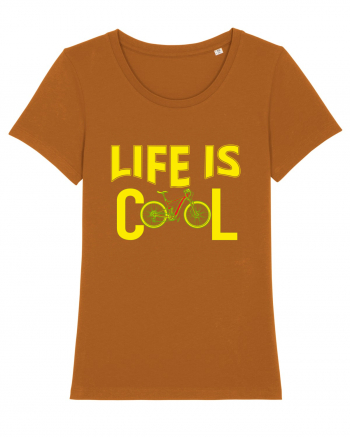 Life Is Cool Roasted Orange