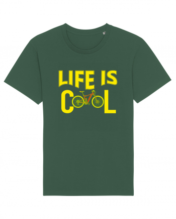 Life Is Cool Bottle Green