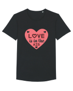 Love Is In The Air Tricou mânecă scurtă guler larg Bărbat Skater
