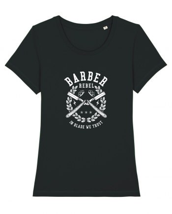 Rebel Barber White Black