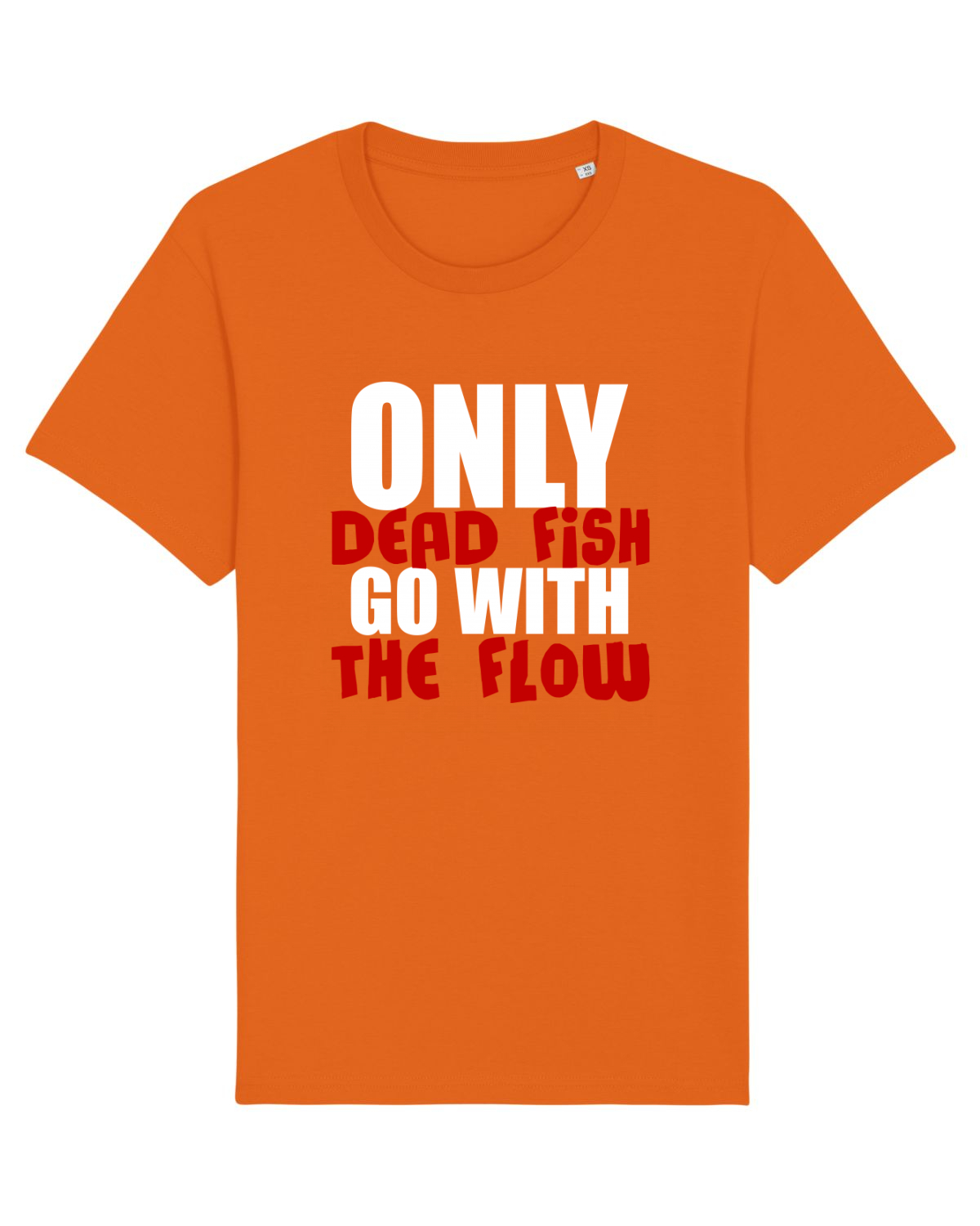 Tricou mânecă scurtă Unisex Rocker Bright Orange