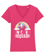 Unicorn Squad Tricou mânecă scurtă guler V Damă Evoker