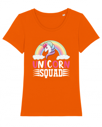 Unicorn Squad Bright Orange